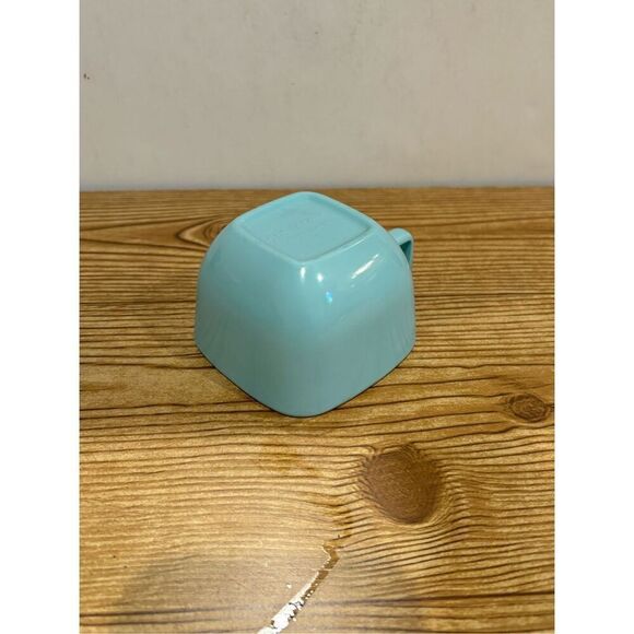 Aqua MCM Melamine Coffee Mugs- BROOKPARK -Set of 6-Mid Century Modern Vintage - Picture 5 of 6